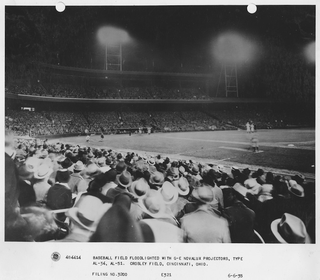 Illustration for article titled How Baseball's First Major League Night Game Got Its Lights